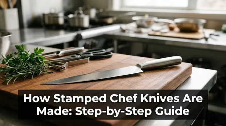 How Stamped Chef Knives Are Made