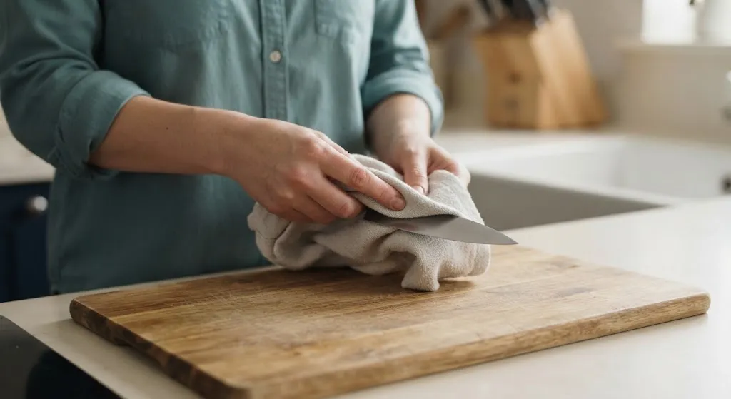 How to Keep the Chef Knife Tip Sharp and Undamaged