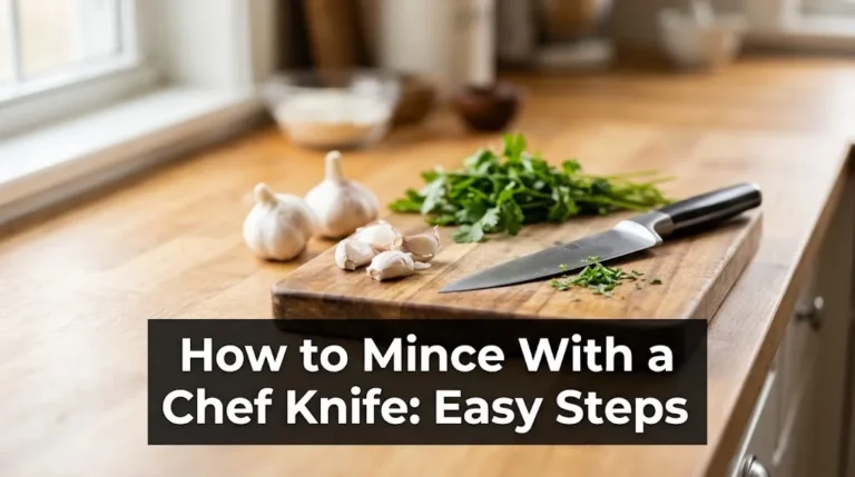 How to Mince With a Chef Knife