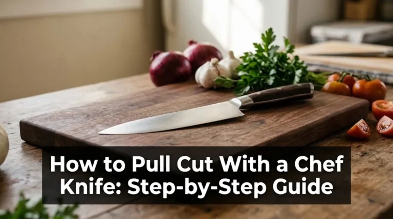How to Pull Cut With a Chef Knife