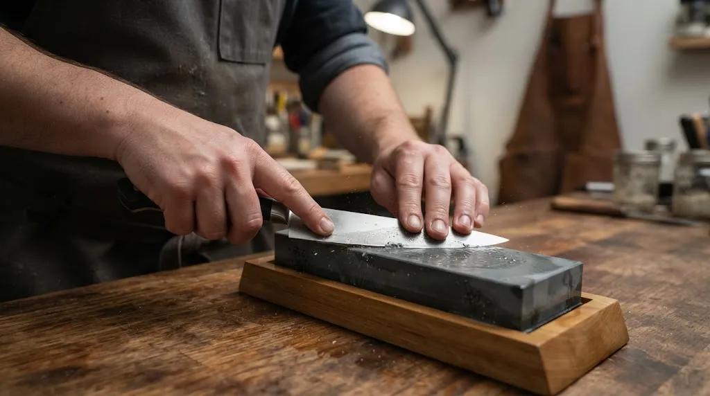 How to Repair a Chipped Chef Knife Edge