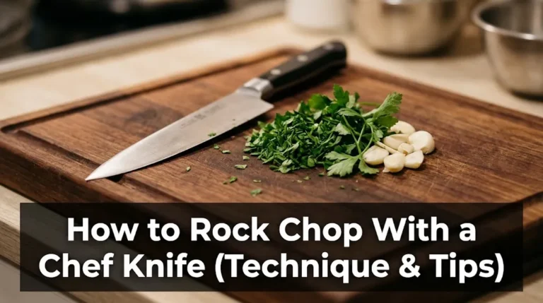 How to Rock Chop With a Chef Knife