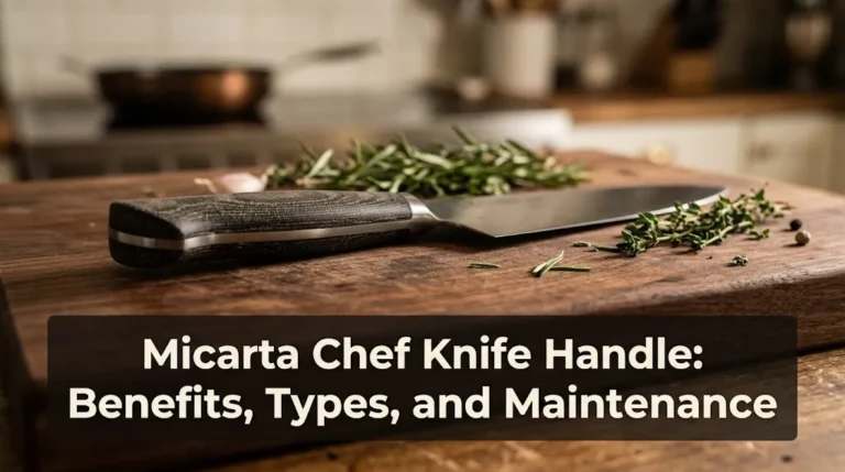 Micarta Chef Knife Handle