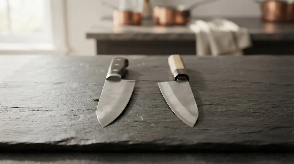 Single Bevel vs. Double Bevel Knives
