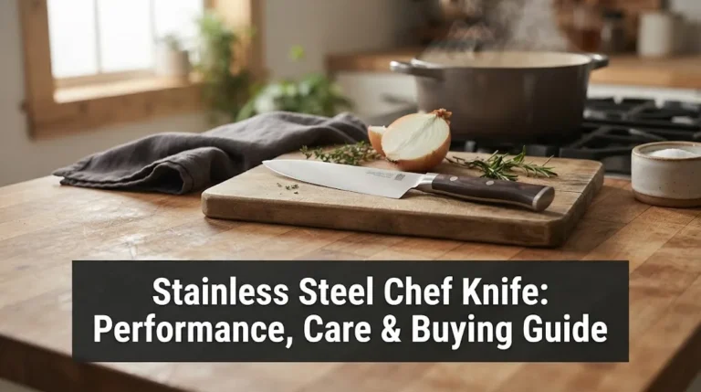 Stainless Steel Chef Knife Performance, Care & Buying Guide