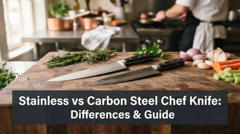 Stainless vs Carbon Steel Chef Knife