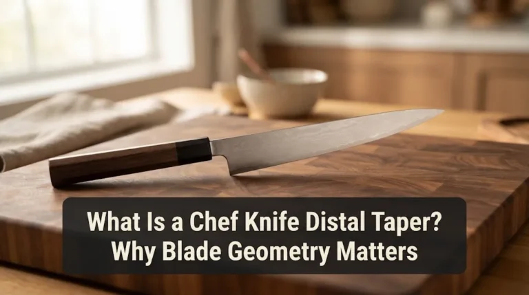 What Is a Chef Knife Distal Taper