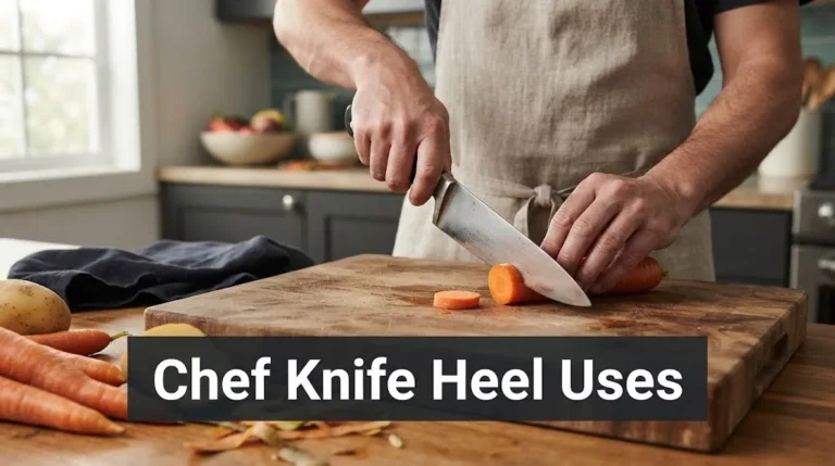 What Is the Heel of a Chef Knife Used For?