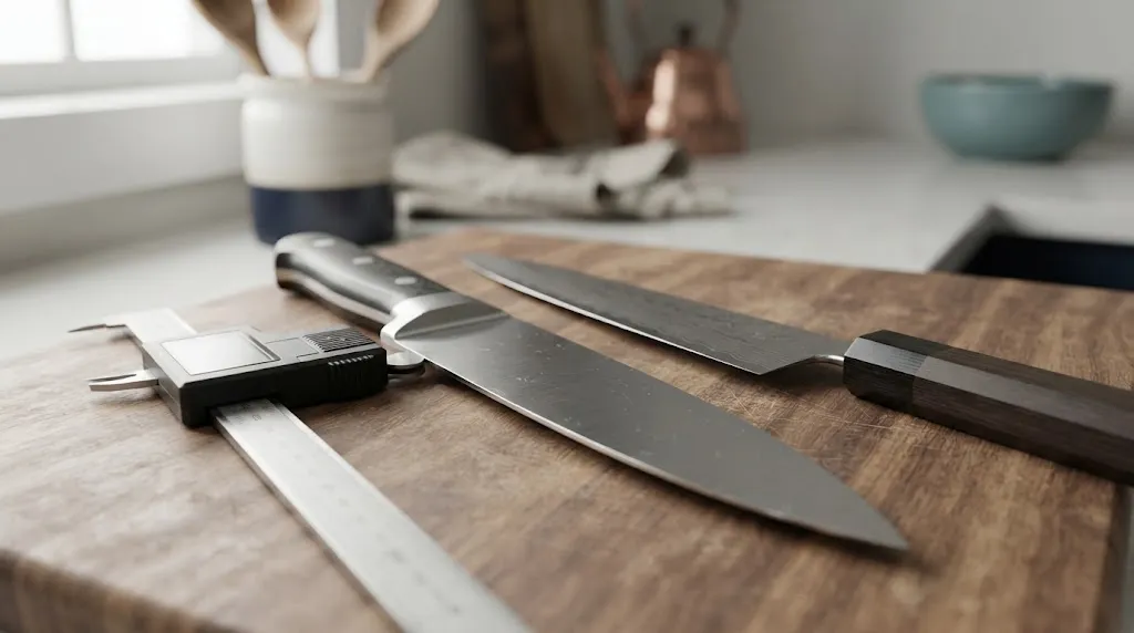 What Is the Standard Chef Knife Blade Thickness
