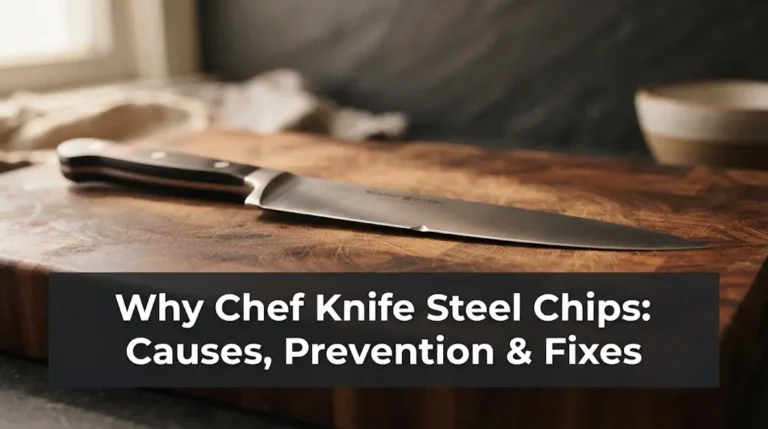 Why Chef Knife Steel Chips