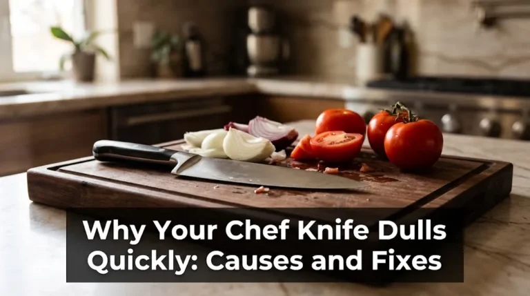 Why Your Chef Knife Dulls Quickly