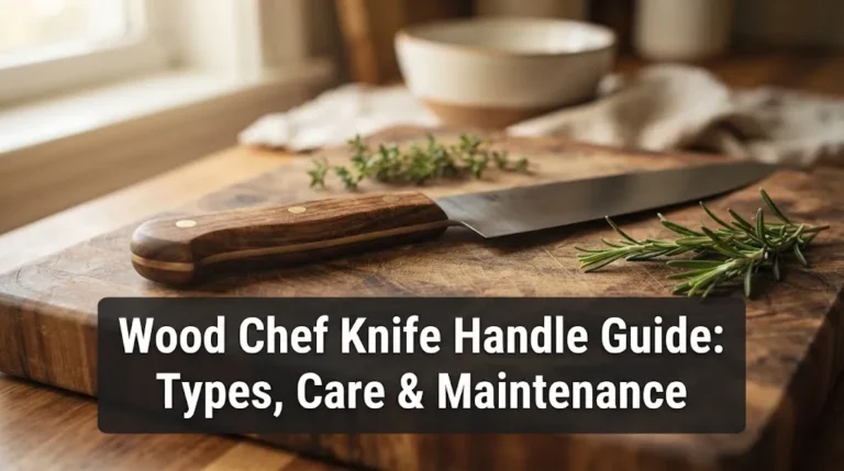 Wood Chef Knife Handle Guide