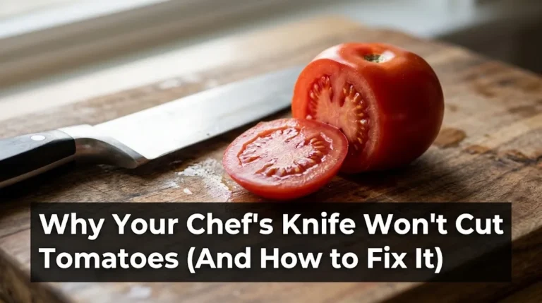 Why Your Chef's Knife Won't Cut Tomatoes